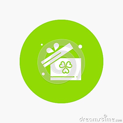 Gift, Box, Ireland Vector Illustration