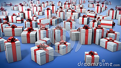 Gift boxes Stock Photo