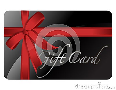 Gift Card Vector Illustration