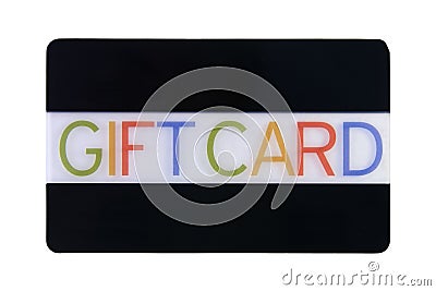 Gift Card Stock Photo