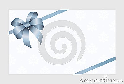 Gift Card Vector Illustration