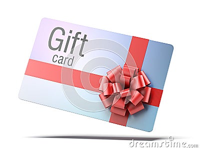 Gift card Stock Photo