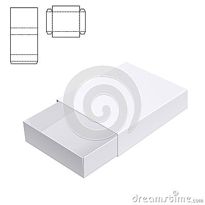 Gift craft Box for Design A Vector Illustration