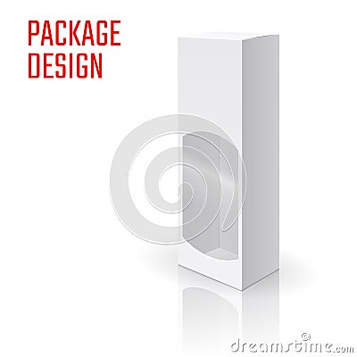 Gift craft Box Vector Illustration