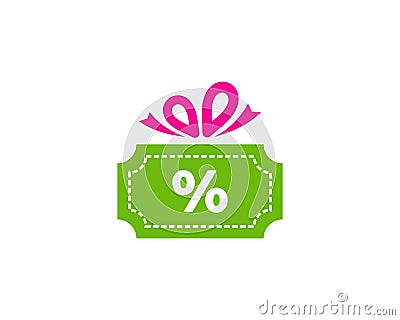 Gift Icon Logo Design Element Vector Illustration