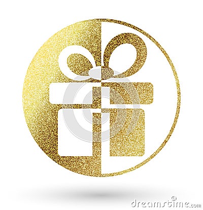 Gift logo Vector Illustration