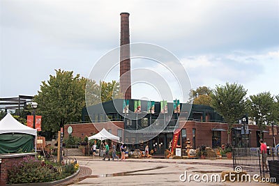 Gift Shop at the Lincoln Park Zoo Chicago, Illinois Editorial Stock Photo