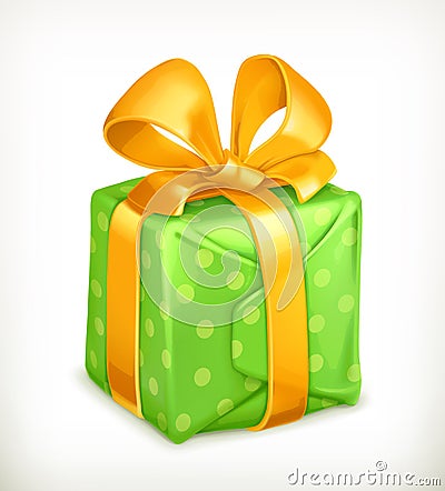 Gift, vector icon Vector Illustration