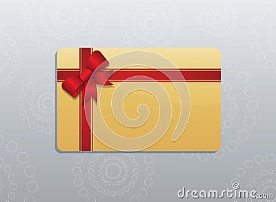 Giftcard Vector Illustration