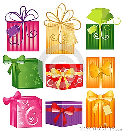 Gifts Vector Illustration