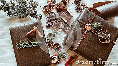 Gifts time Stock Photo