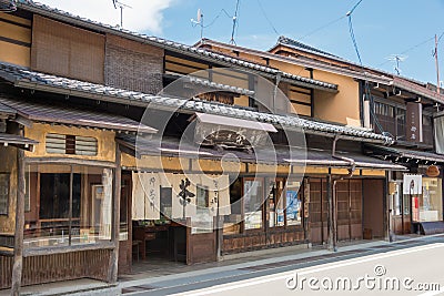 Takayama Old Town in Takayama, Gifu, Japan. a famous historic site Editorial Stock Photo