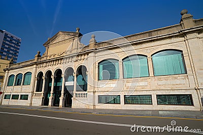 Gijon old fish market Asturias Spain Stock Photo