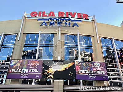 Gila River Arena Editorial Stock Photo