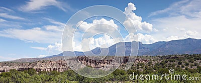 A Gila Wilderness View in Southwestern New Mexico Stock Photo