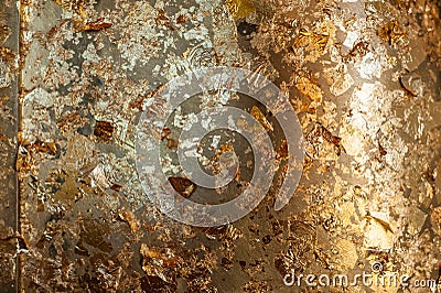 Gild texture background Stock Photo