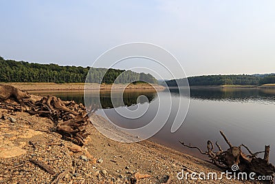 Gileppe lake Stock Photo