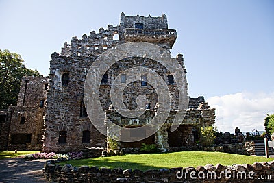 Gillette Castle Stock Photo