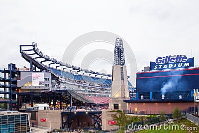 Gillette Stadium One Direction Concert Editorial Stock Photo