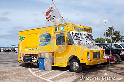 Gilligans Beach Shack food truck Editorial Stock Photo