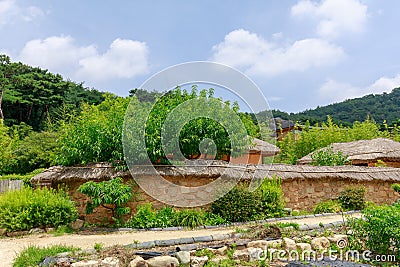 Bongha Village, Birthplace of the 16th President of Korea, Roh Moo-hyun in Gimhae city Stock Photo