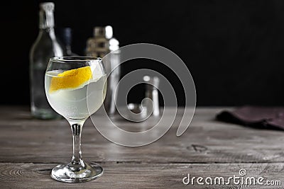 Gin Blossom Cocktail Stock Photo