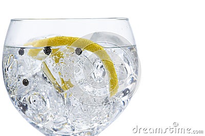 Gin and tonic Stock Photo