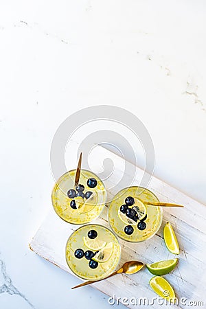 Gin and Tonic Jellies Stock Photo