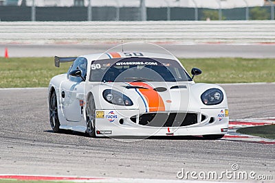 Ginetta G50 GT4 RACE CAR Editorial Stock Photo