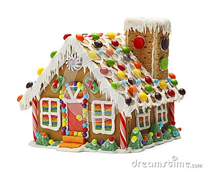 Ginger Bread House Stock Photo