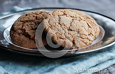 Ginger Cookies Stock Photo