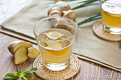 Ginger drink Stock Photo