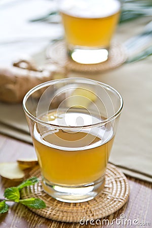 Ginger drink Stock Photo