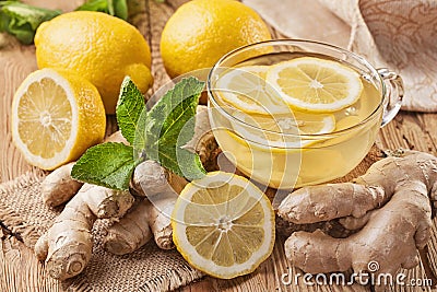 Ginger tea Stock Photo