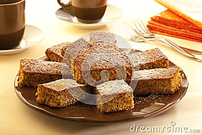 Gingerbread cake Stock Photo