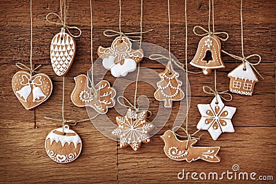 Gingerbread cookies Stock Photo