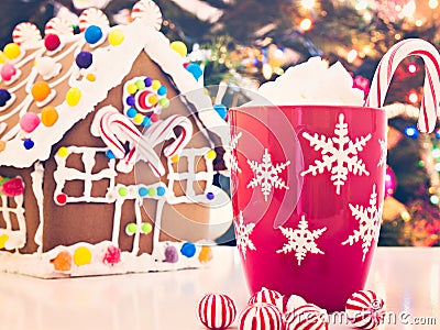 Gingerbread house Stock Photo