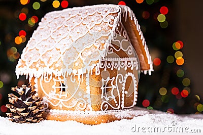 Gingerbread house Stock Photo
