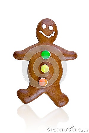 Gingerbread man Stock Photo