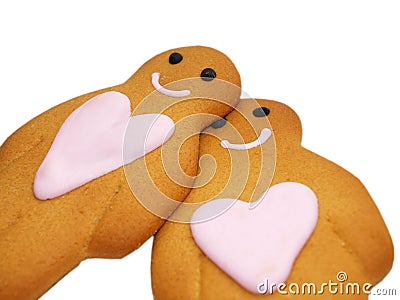 Gingerbread people Stock Photo