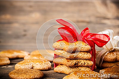 Gingerbread star Stock Photo