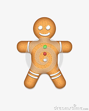 Gingerbread vector Vector Illustration