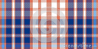 Gingham pattern background. Retro tablecloth texture. Abstract color full of Scott pattern. Stock Photo