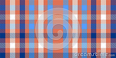 Gingham pattern background. Retro tablecloth texture. Abstract color full of Scott pattern. Stock Photo