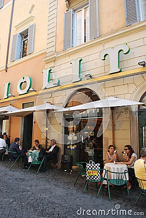 Giolitti ice creams Editorial Stock Photo