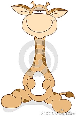 Giraffe Vector Illustration
