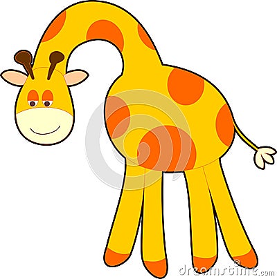 Giraffe Vector Illustration