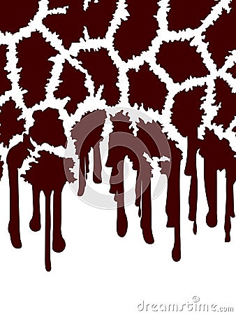 Giraffe Abstract Background Vector Illustration