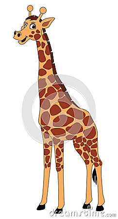 Giraffe Vector Illustration