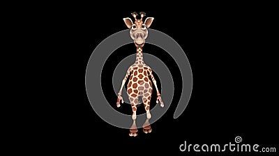 giraffe cartoon video